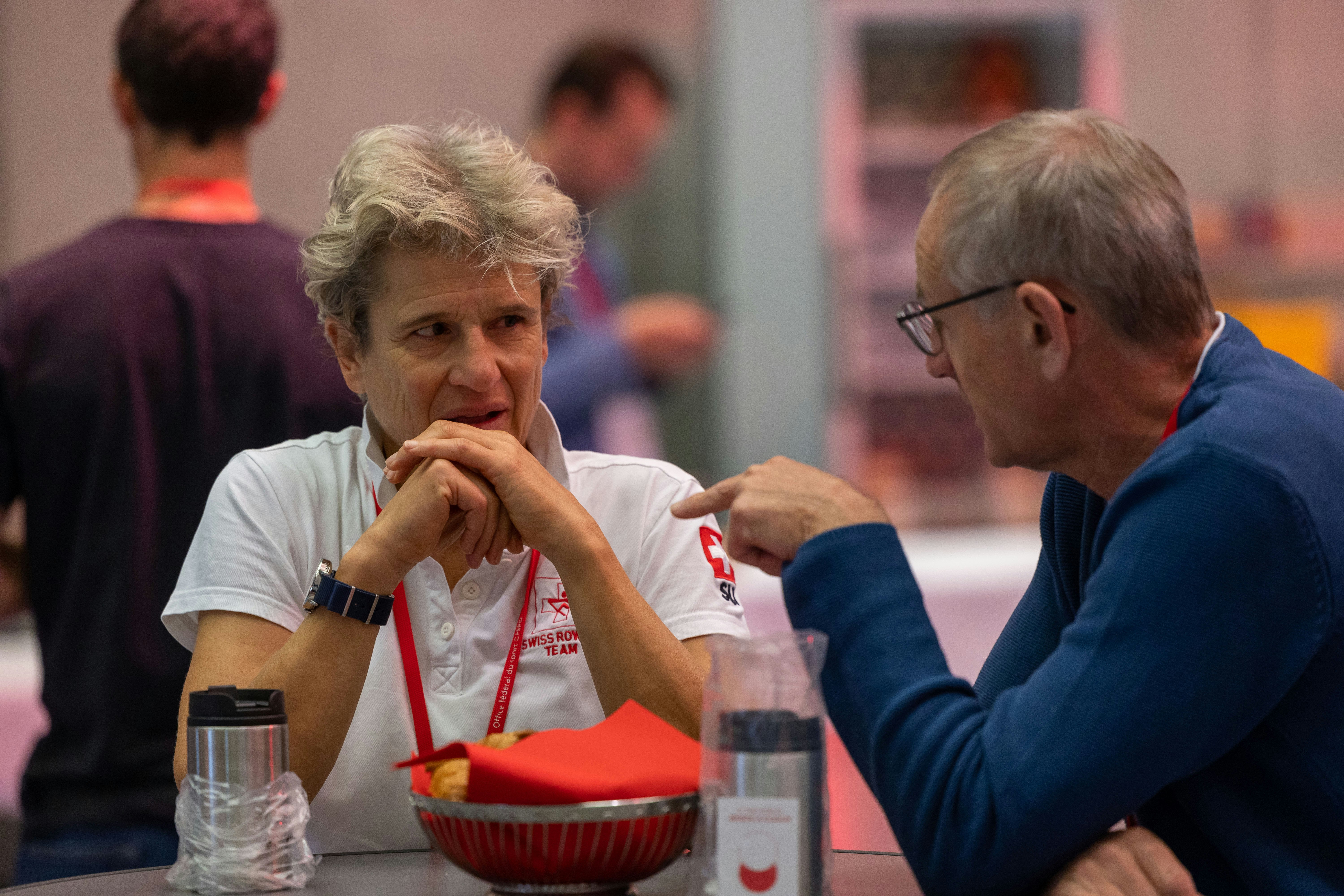 Anne-Marie Howald, Nachwuchsverantwortliche und Headcoach U23/U19 bei Swiss Rowing.
Foto: BASPO / Ueli Känzig