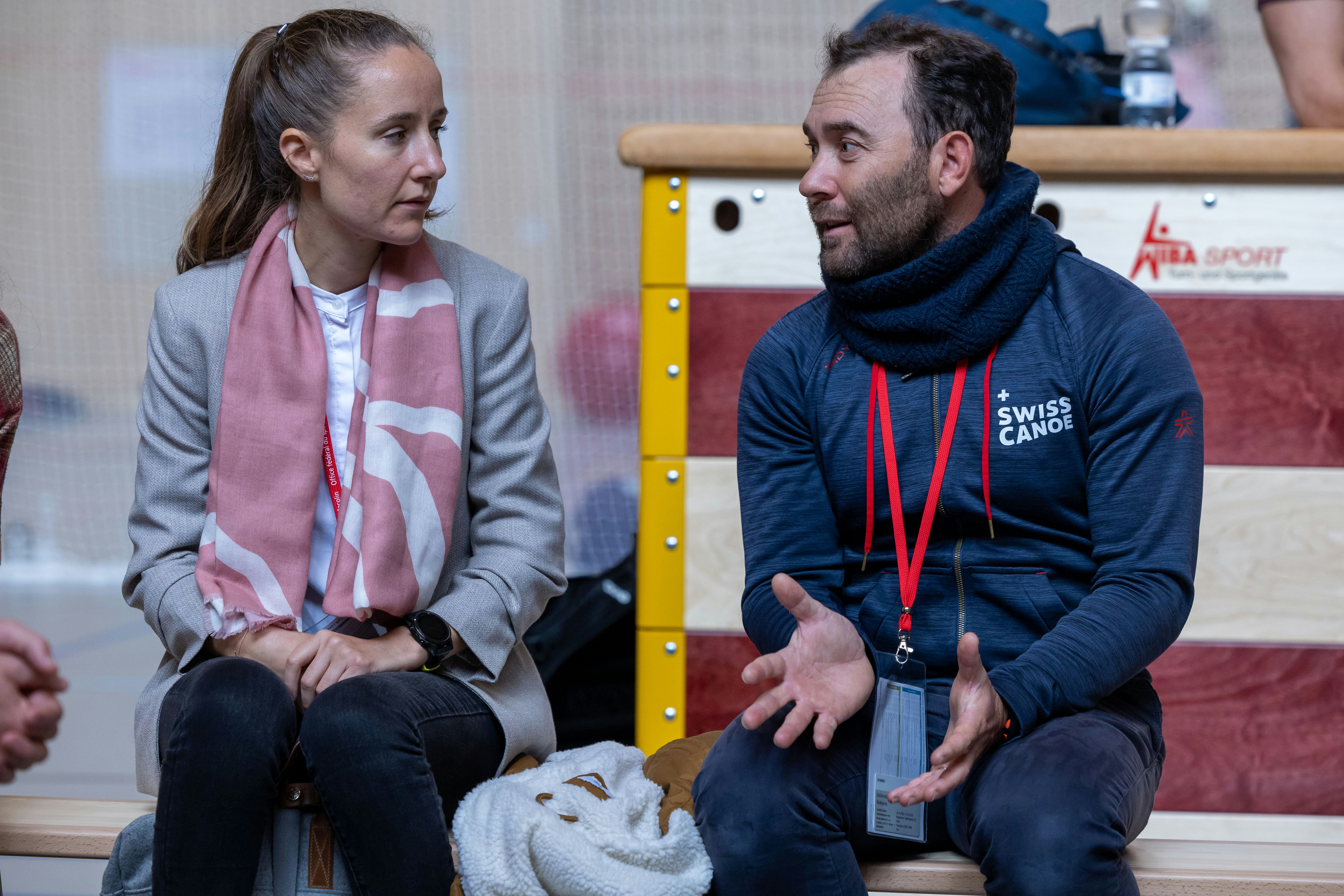 In den Learning Communities tauschen sich die Teilnehmenden der MTT 2022 über fachspezifische Themen aus.
Foto: BASPO / Ueli Känzig