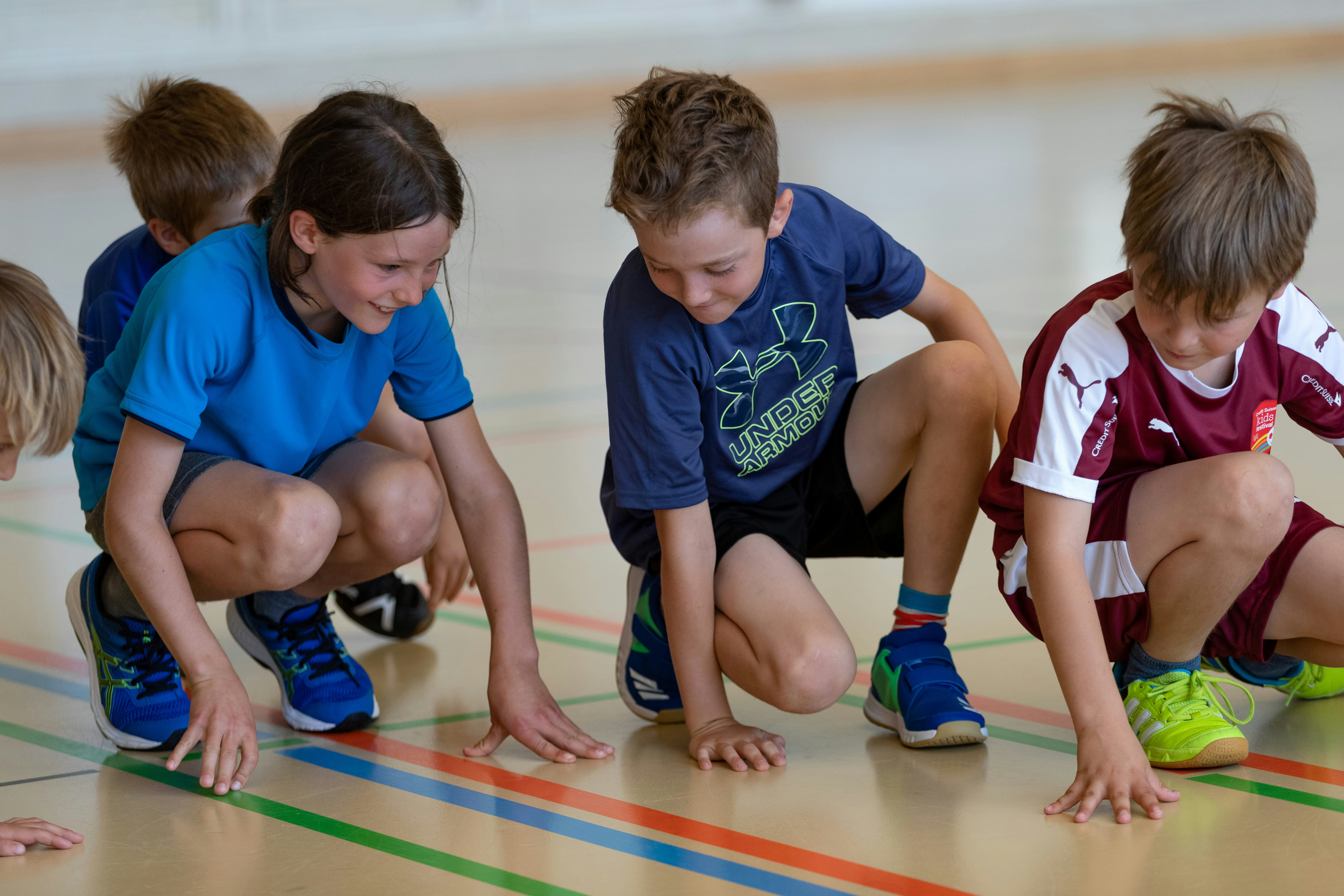 Kidswoche der EHSM: Studierende der EHSM organisieren für Kinder eine Sportwoche. Sie werden dabei von Experten begleitet, beobachten und beraten. 
Foto: BASPO / Ueli Känzig