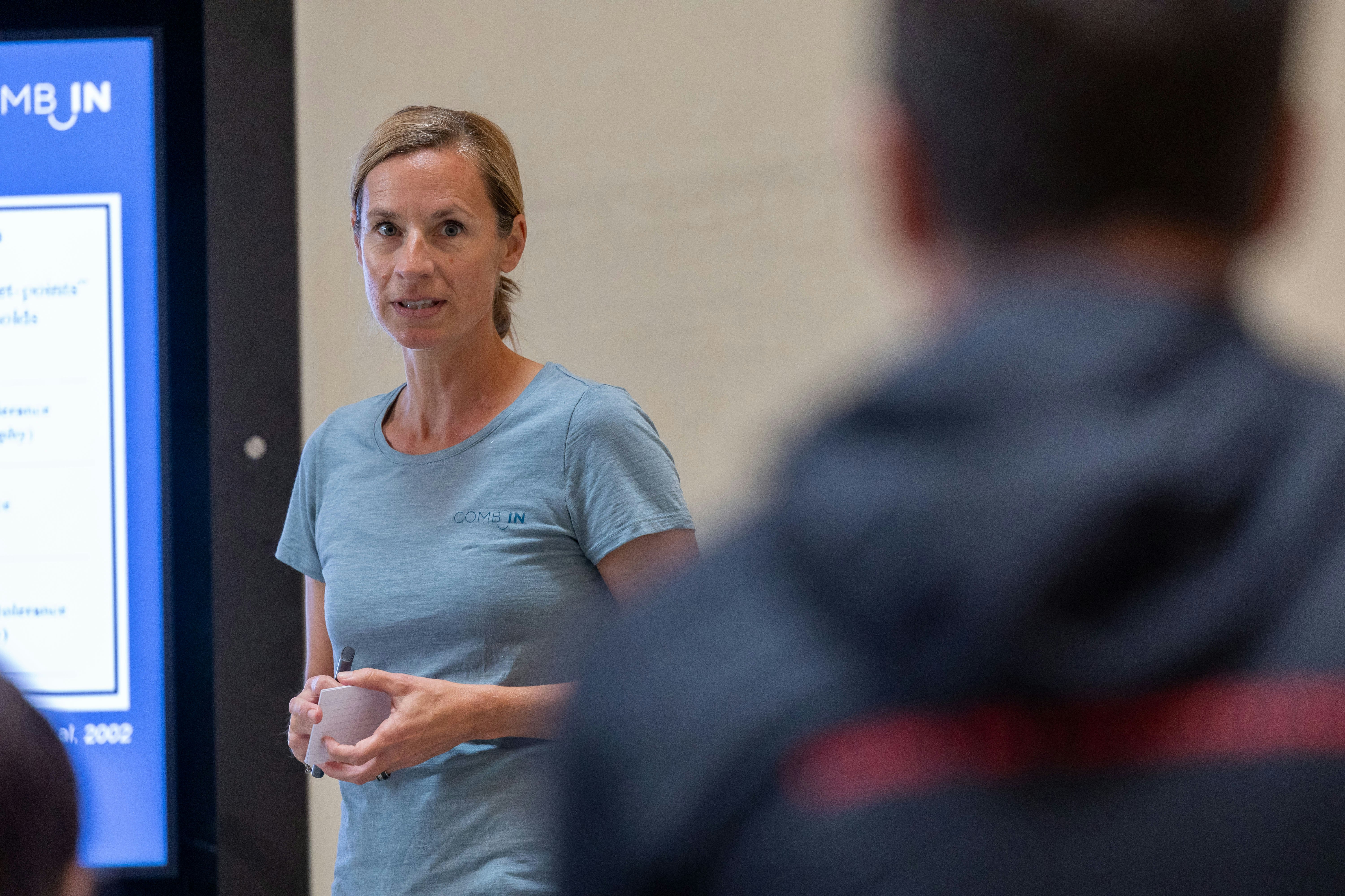 In den Learning Communities tauschen sich die Teilnehmenden der MTT 2022 über fachspezifische Themen aus.
Foto: BASPO / Ueli Känzig