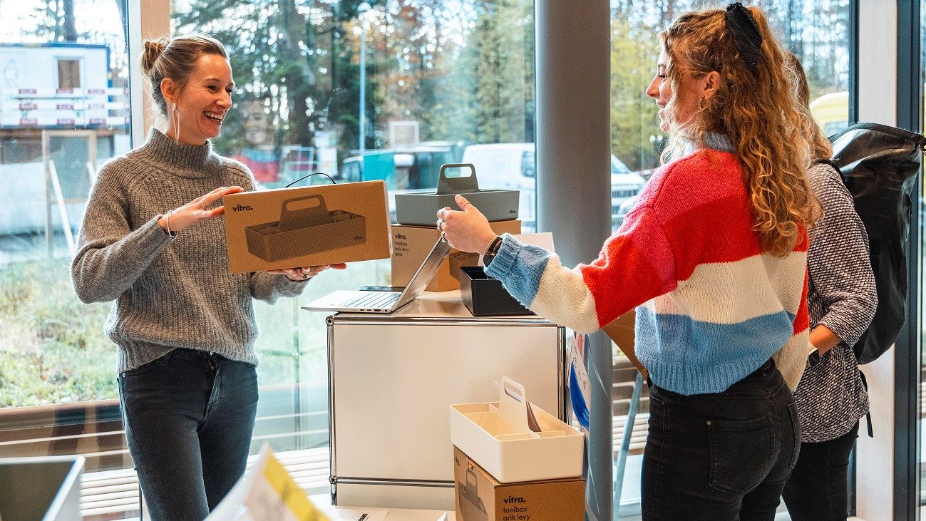 Arbeitsstart im Lärchenplatz