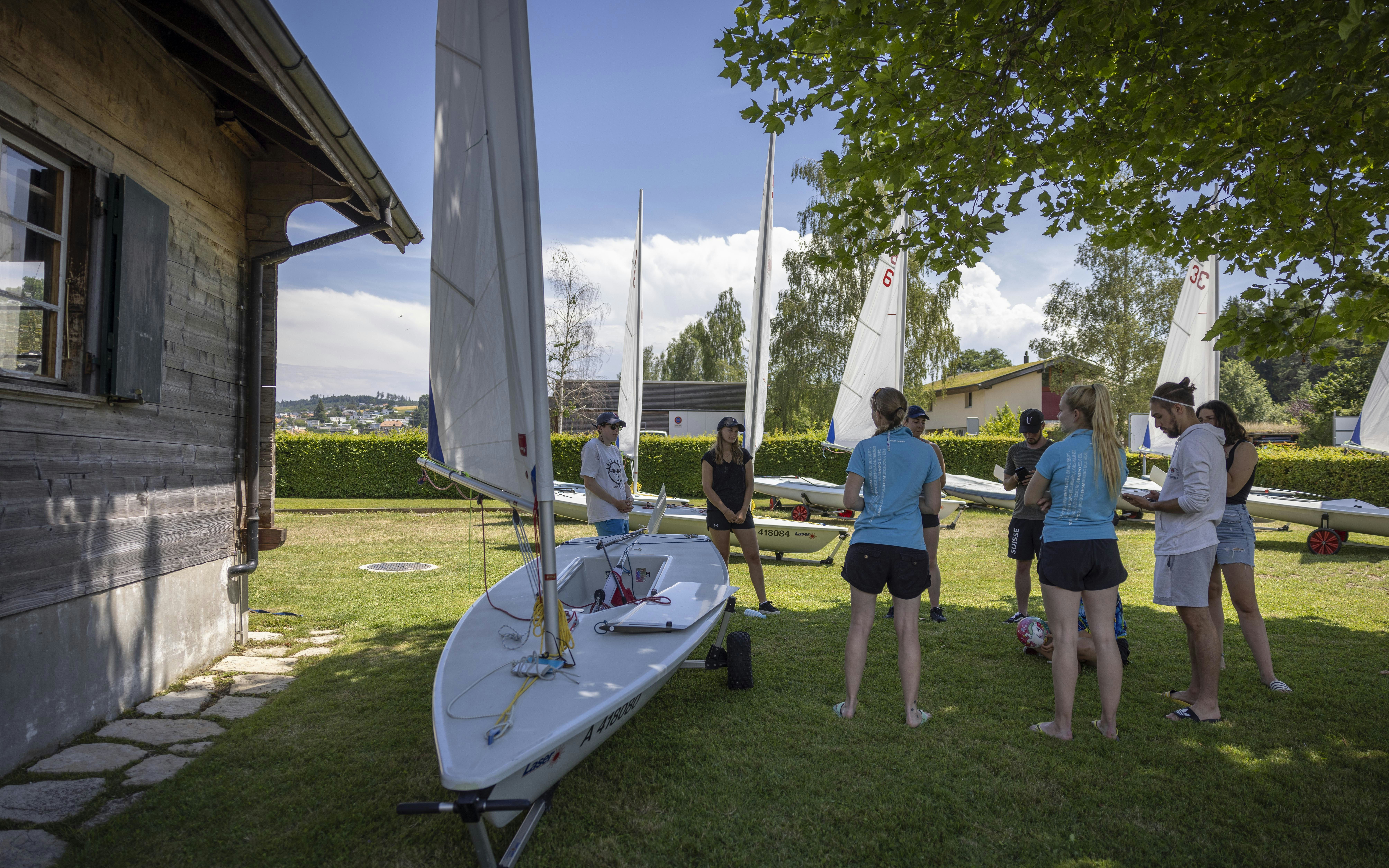 Magglinger Hochschulwochen, EHSM, Ipsach, Windsurf, studenten
Foto: BASPO / Charlène Mamie