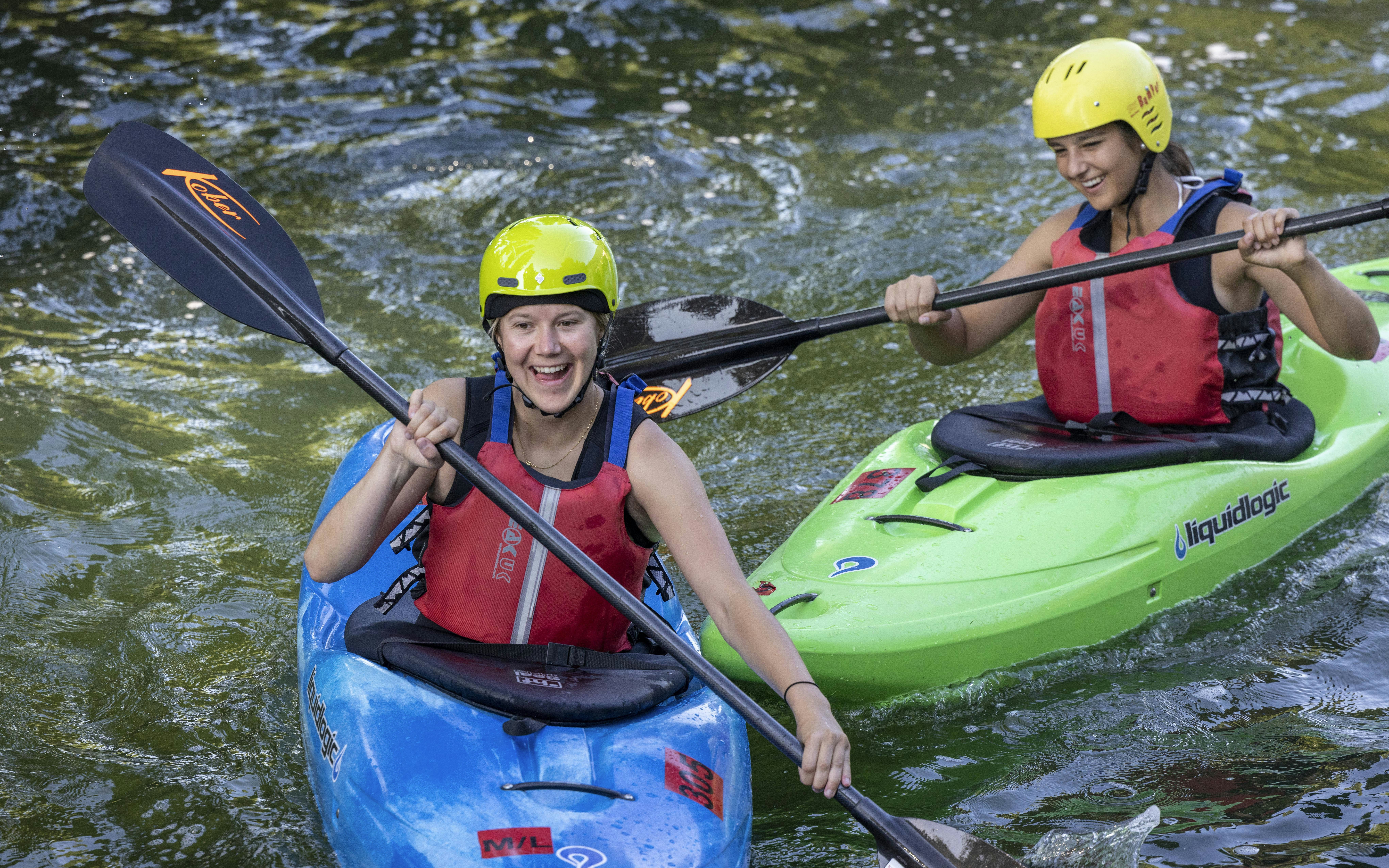 Magglingen Hochschulwoche, Hochschulwochen, Lager, 2022. Kanu, Kanuclub, Biel, EHSM
Foto: BASPO / Charlène Mamie
