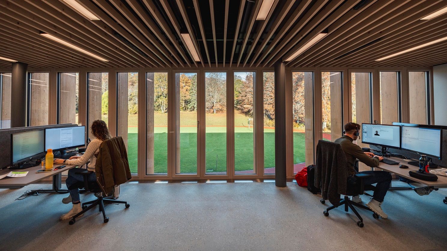 Emménagement dans le nouveau bâtiment de la Places des Mélèzes 